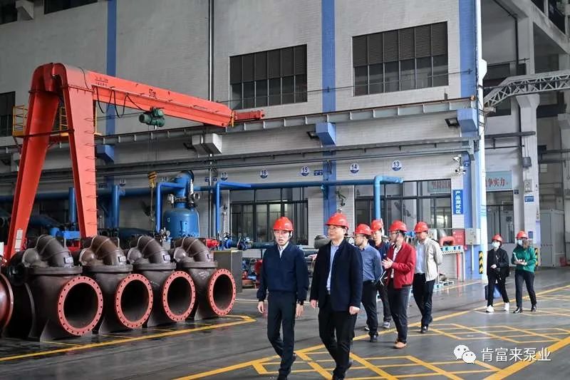 三水區人大副主任蔡明忠一行蒞臨肯富來調研